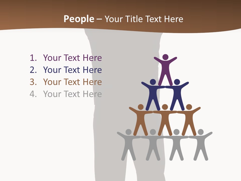 Confident Suit Executive PowerPoint Template