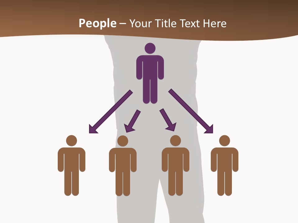 Confident Suit Executive PowerPoint Template