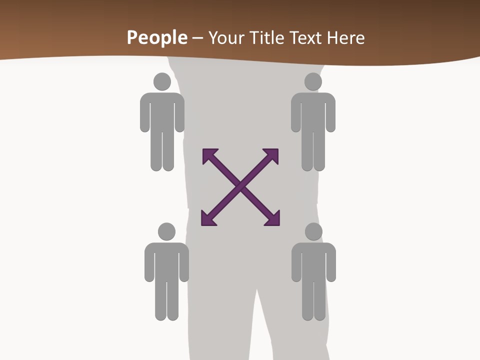 Confident Suit Executive PowerPoint Template