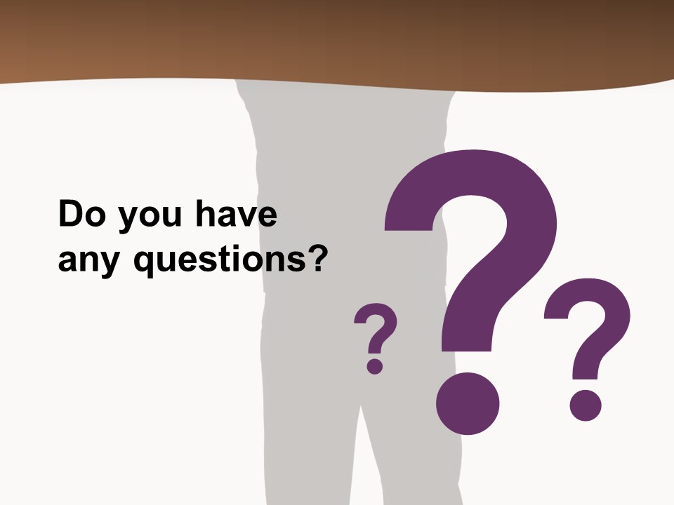 Confident Suit Executive PowerPoint Template