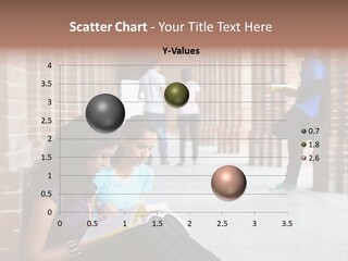 Girls Course Students PowerPoint Template