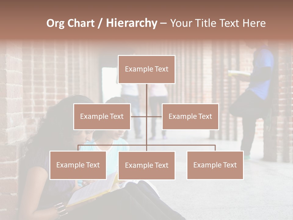 Girls Course Students PowerPoint Template