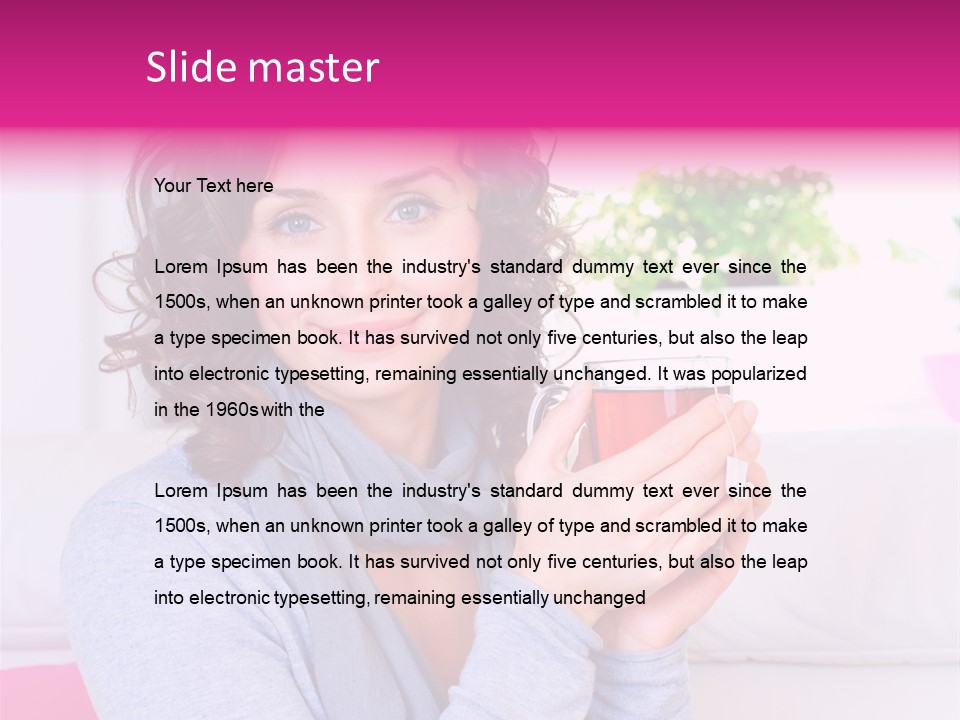 Medicine Winter Food PowerPoint Template