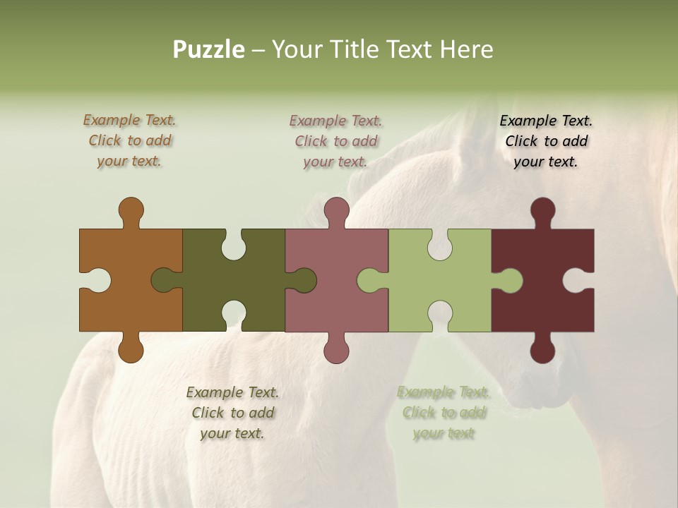 Mare Race Nature PowerPoint Template