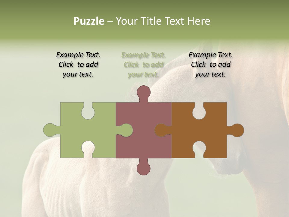 Mare Race Nature PowerPoint Template