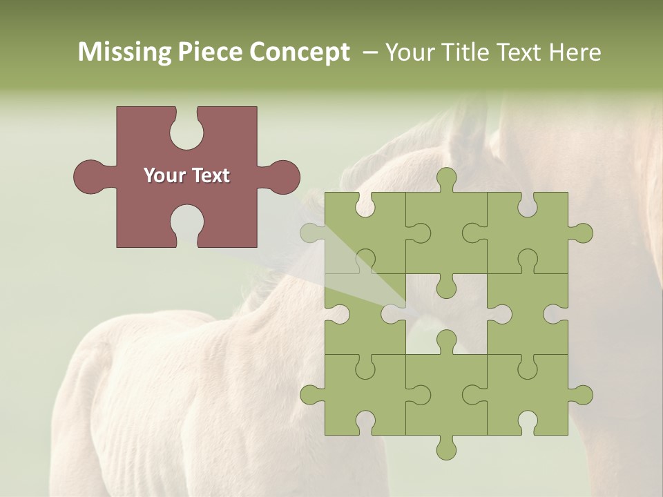 Mare Race Nature PowerPoint Template