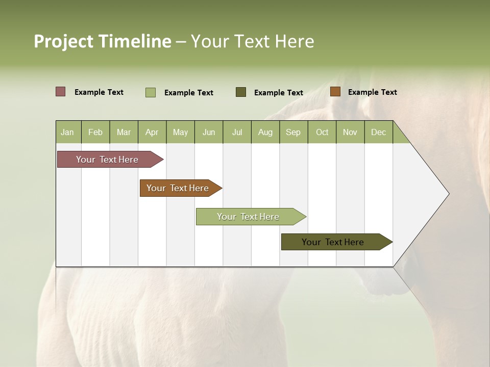 Mare Race Nature PowerPoint Template