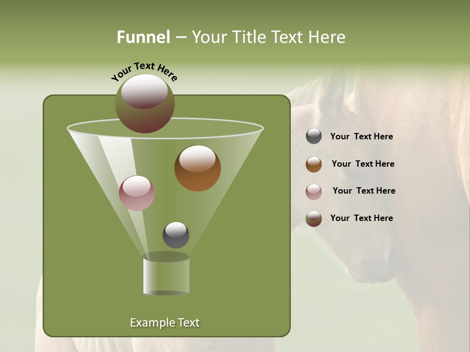 Mare Race Nature PowerPoint Template