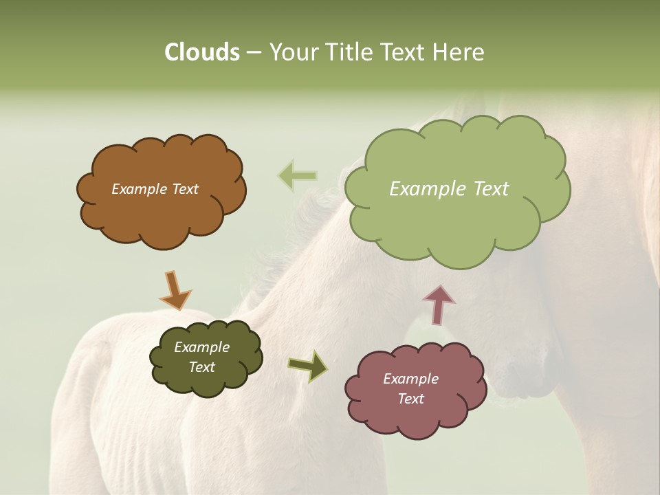 Mare Race Nature PowerPoint Template