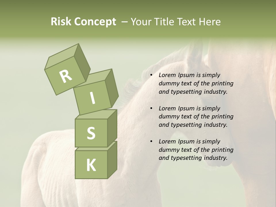 Mare Race Nature PowerPoint Template