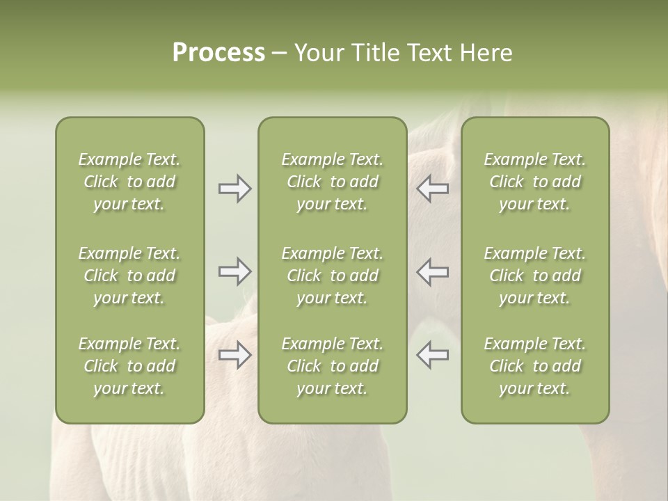 Mare Race Nature PowerPoint Template