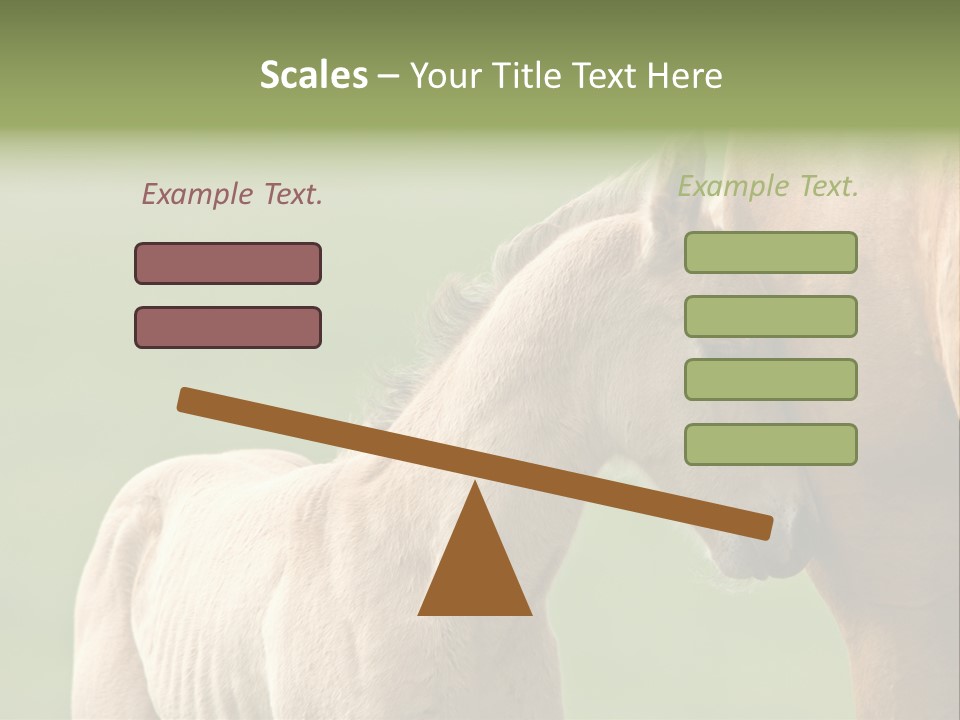 Mare Race Nature PowerPoint Template