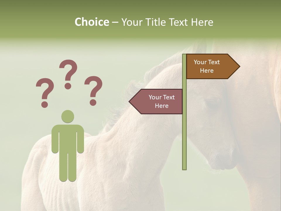 Mare Race Nature PowerPoint Template