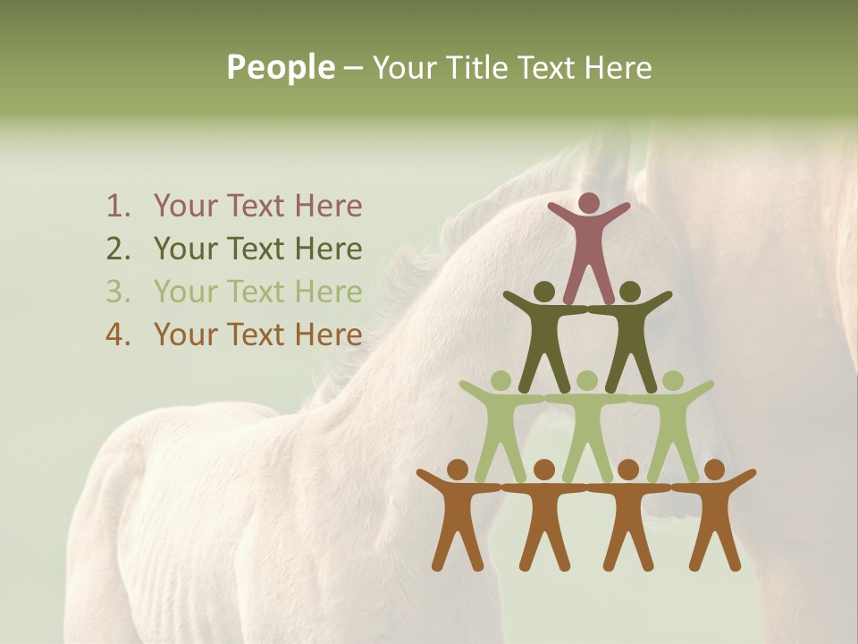 Mare Race Nature PowerPoint Template