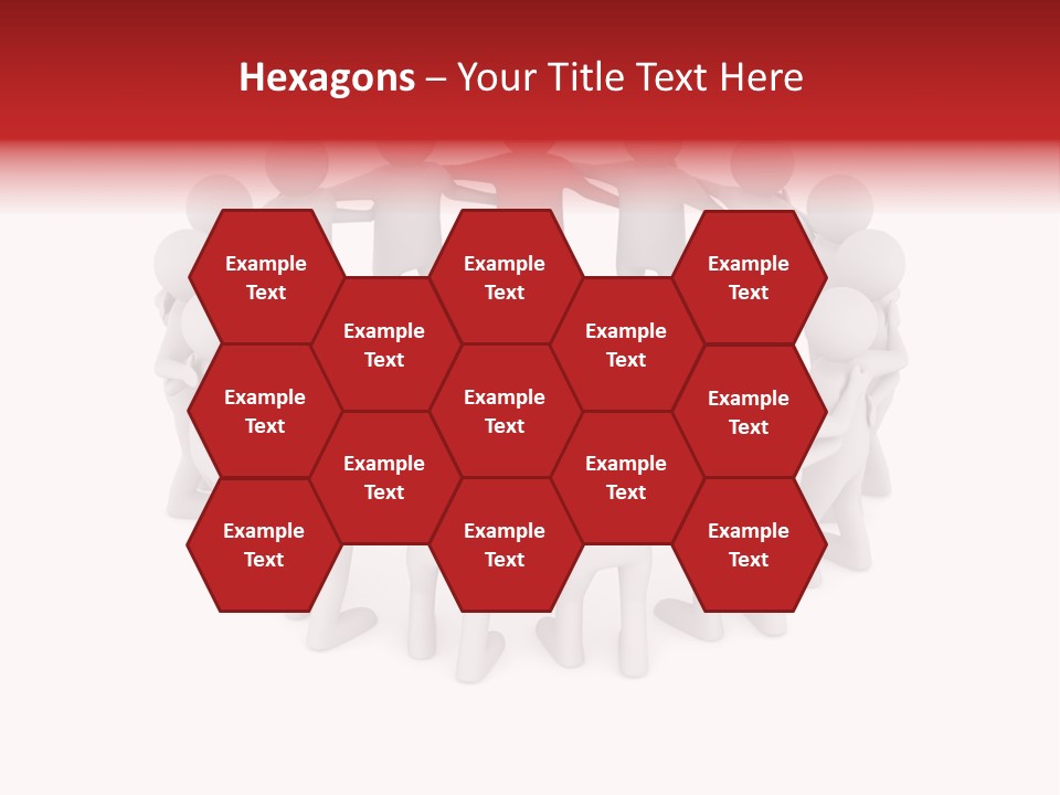 Together Assistance Crowd PowerPoint Template