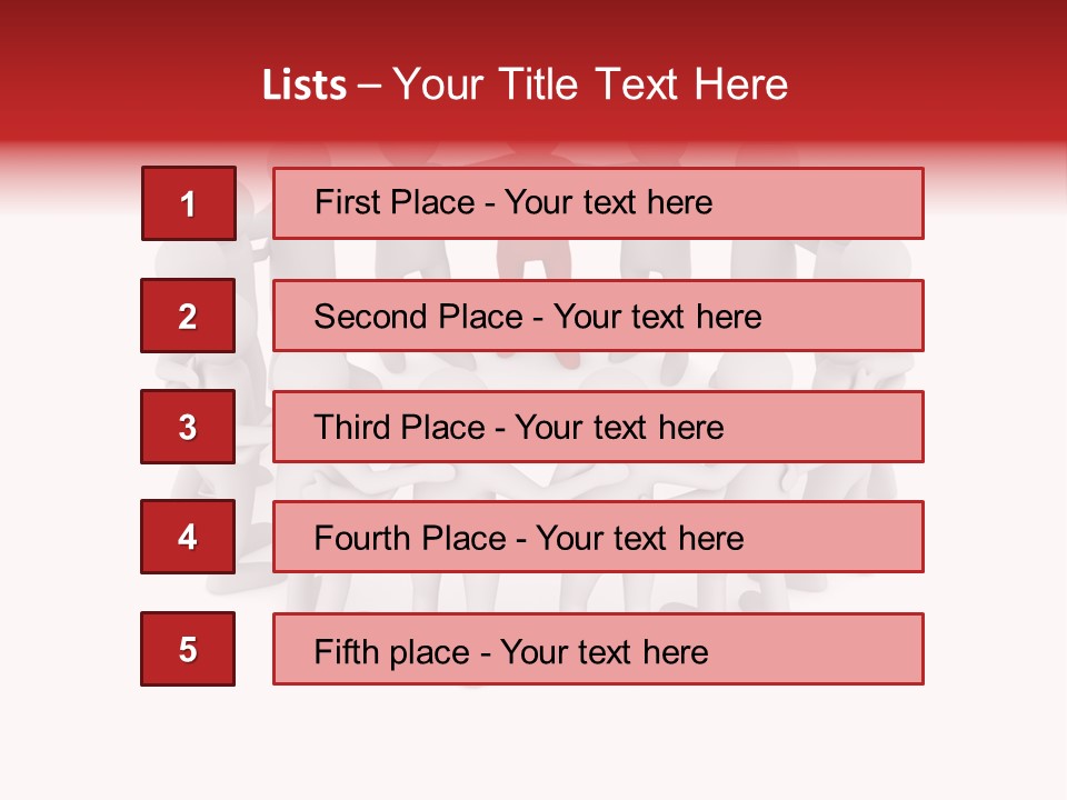 Together Assistance Crowd PowerPoint Template
