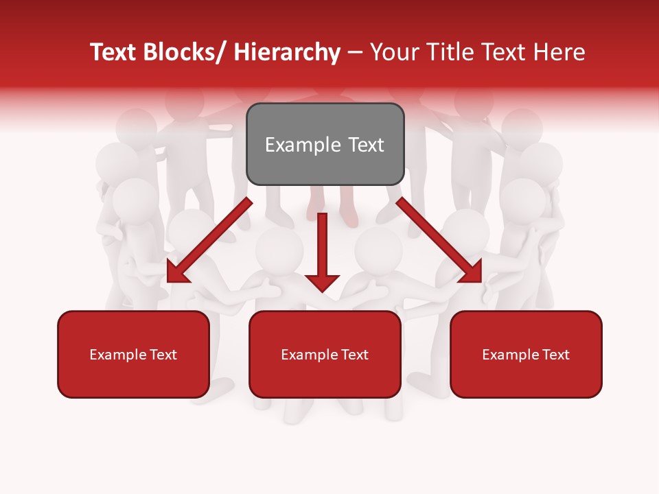 Together Assistance Crowd PowerPoint Template