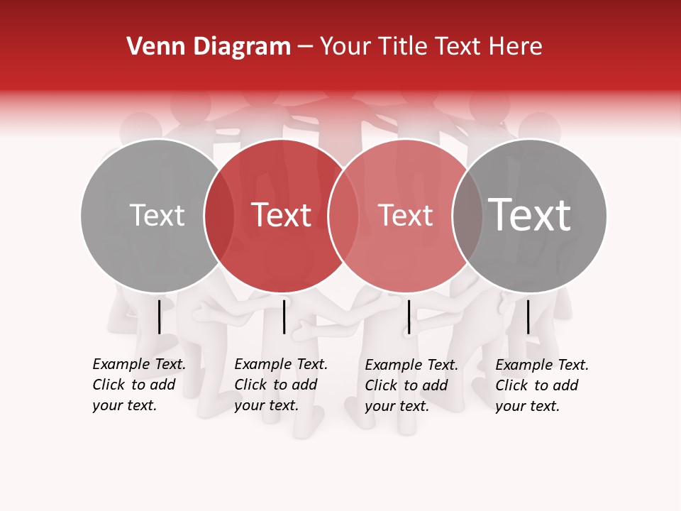 Together Assistance Crowd PowerPoint Template