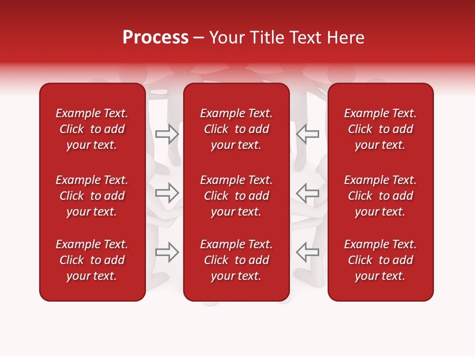 Together Assistance Crowd PowerPoint Template