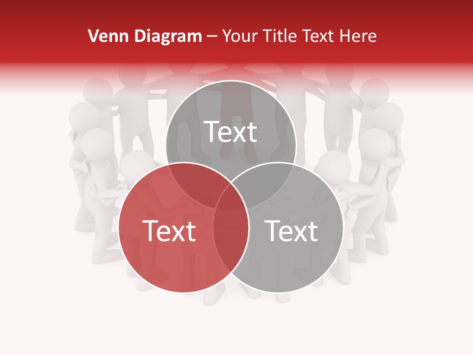 Together Assistance Crowd PowerPoint Template