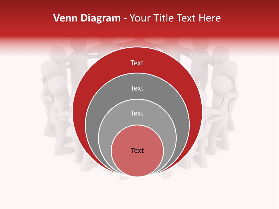 Together Assistance Crowd PowerPoint Template