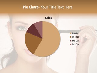 Girl Portrait Vogue PowerPoint Template