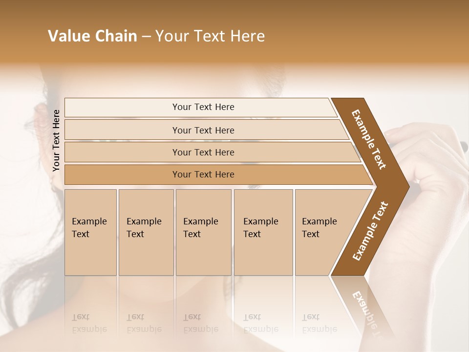 Girl Portrait Vogue PowerPoint Template