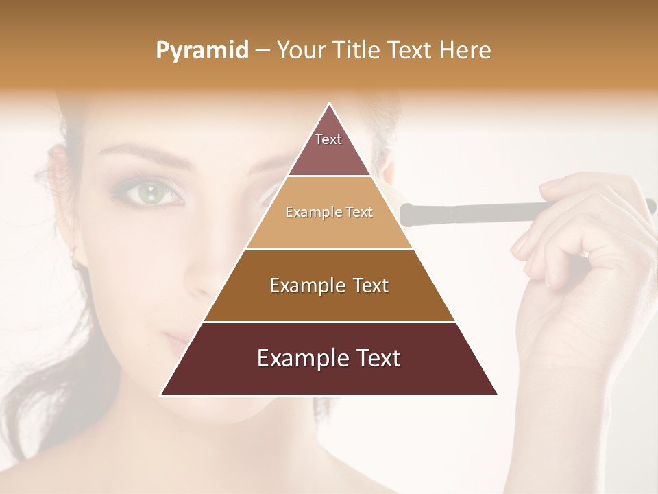 Girl Portrait Vogue PowerPoint Template