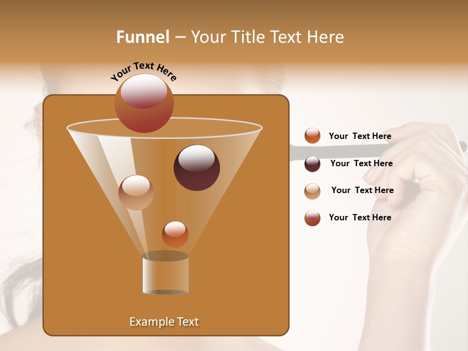 Girl Portrait Vogue PowerPoint Template