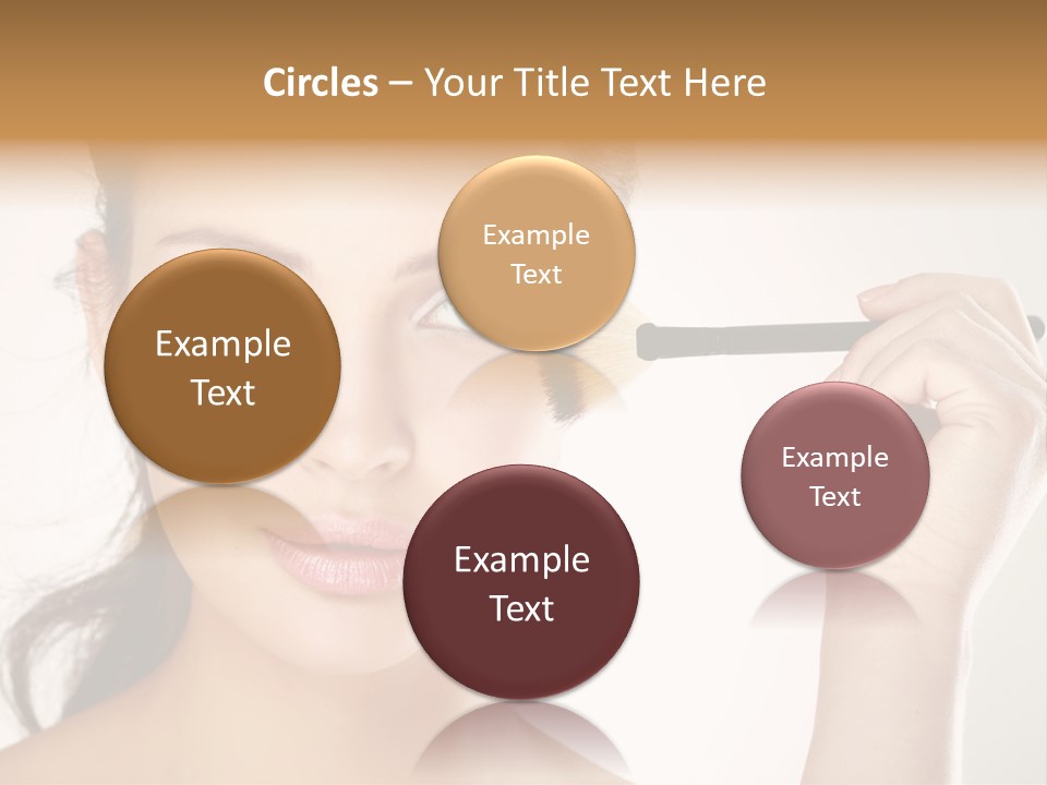 Girl Portrait Vogue PowerPoint Template