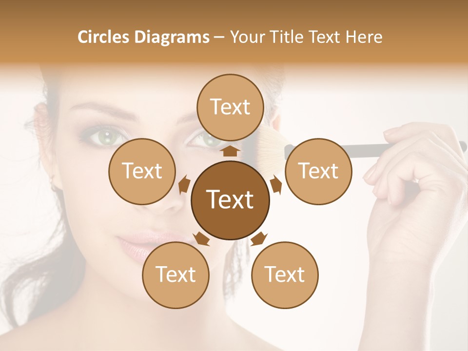 Girl Portrait Vogue PowerPoint Template