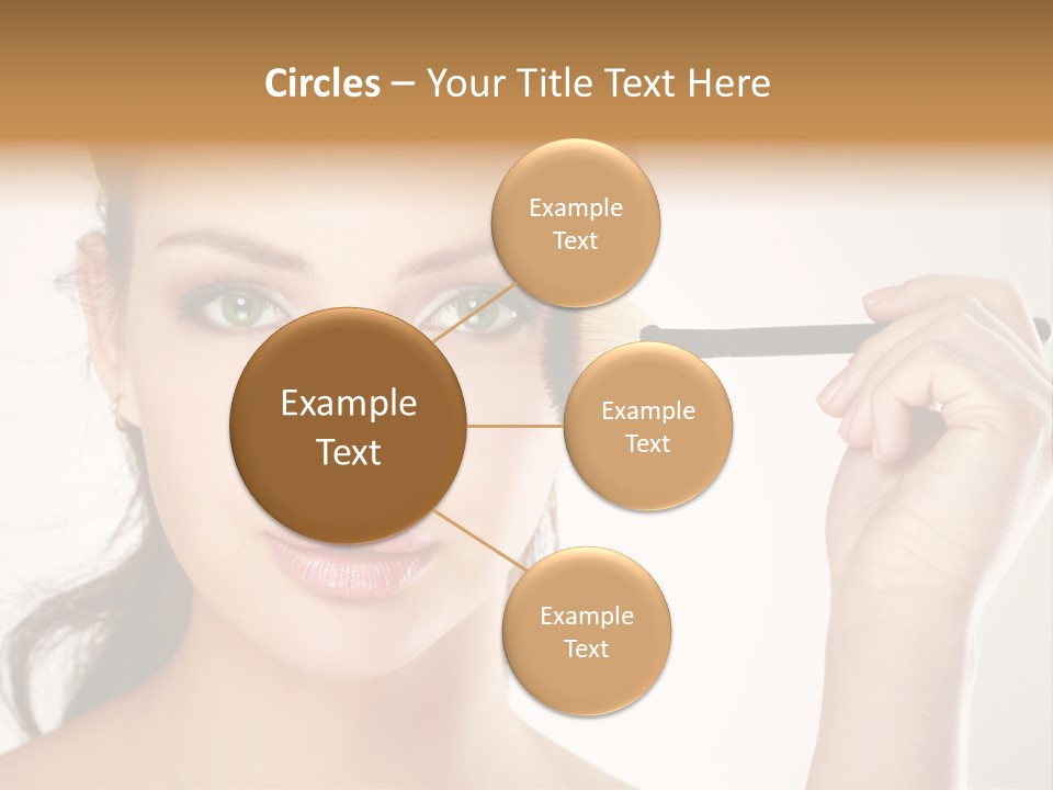 Girl Portrait Vogue PowerPoint Template