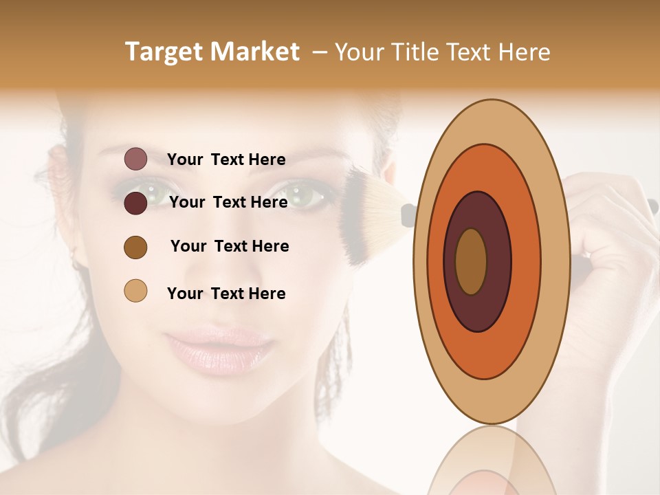 Girl Portrait Vogue PowerPoint Template