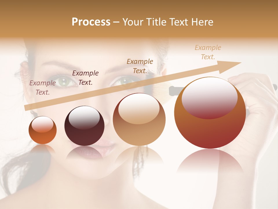 Girl Portrait Vogue PowerPoint Template