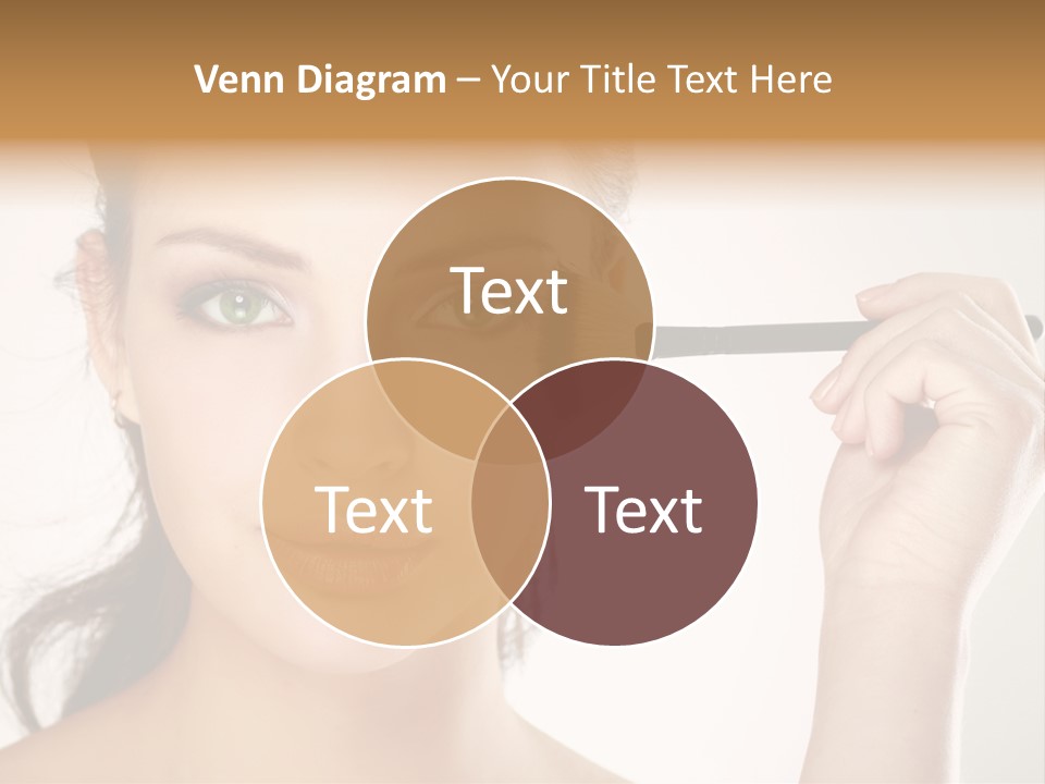 Girl Portrait Vogue PowerPoint Template