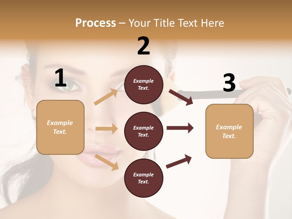 Girl Portrait Vogue PowerPoint Template