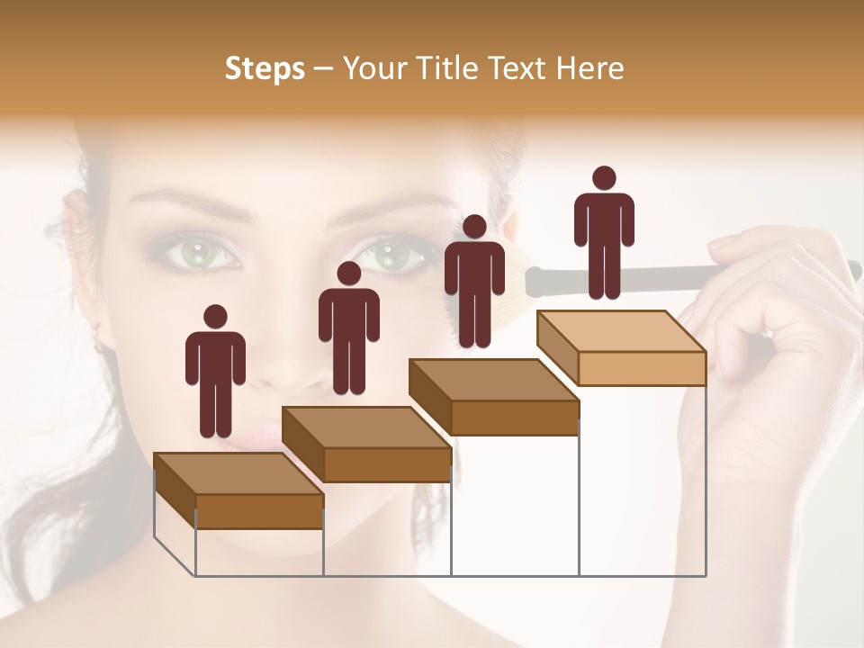 Girl Portrait Vogue PowerPoint Template