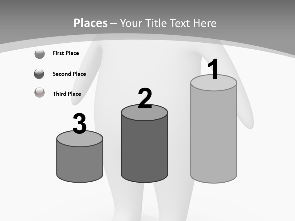 Waist Corpulent Healthy PowerPoint Template