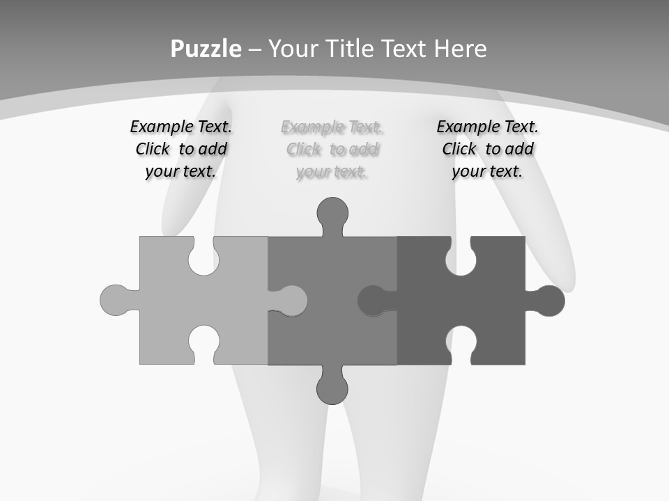 Waist Corpulent Healthy PowerPoint Template