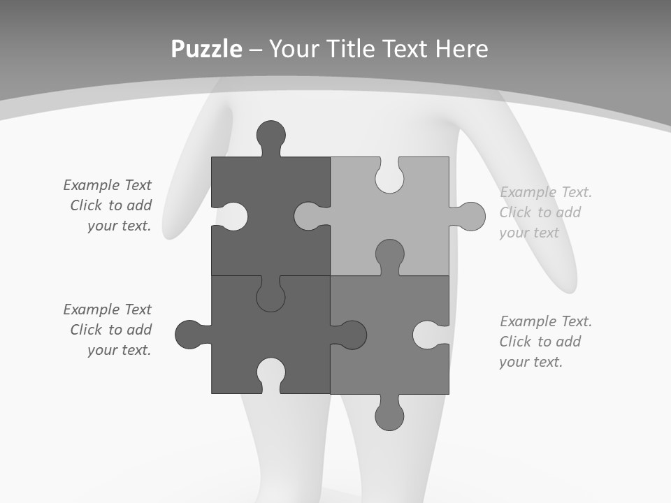 Waist Corpulent Healthy PowerPoint Template