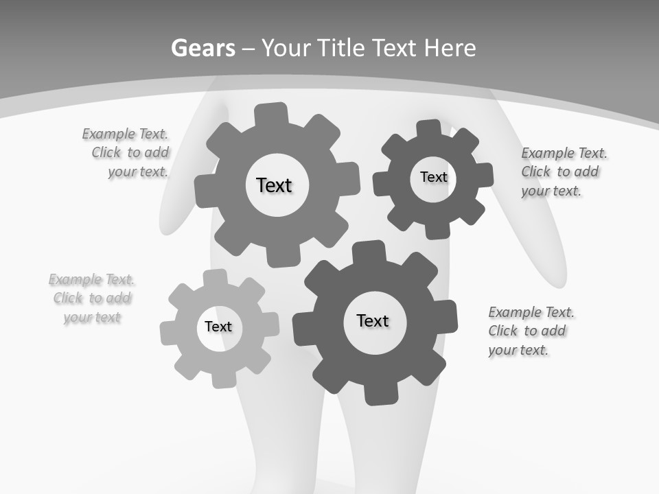 Waist Corpulent Healthy PowerPoint Template