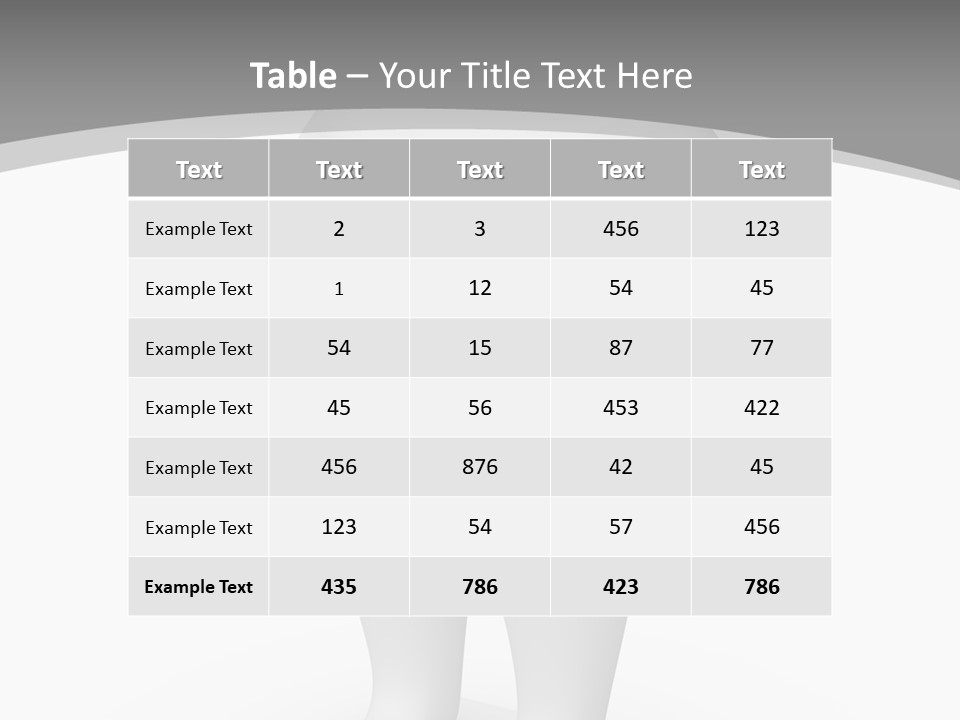 Waist Corpulent Healthy PowerPoint Template