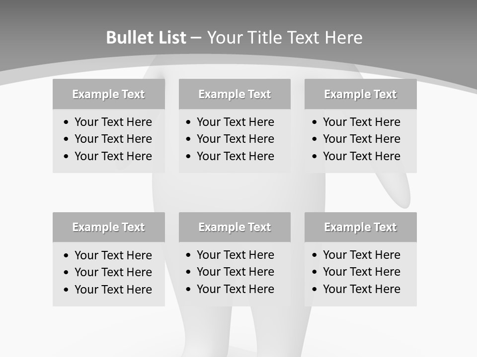 Waist Corpulent Healthy PowerPoint Template