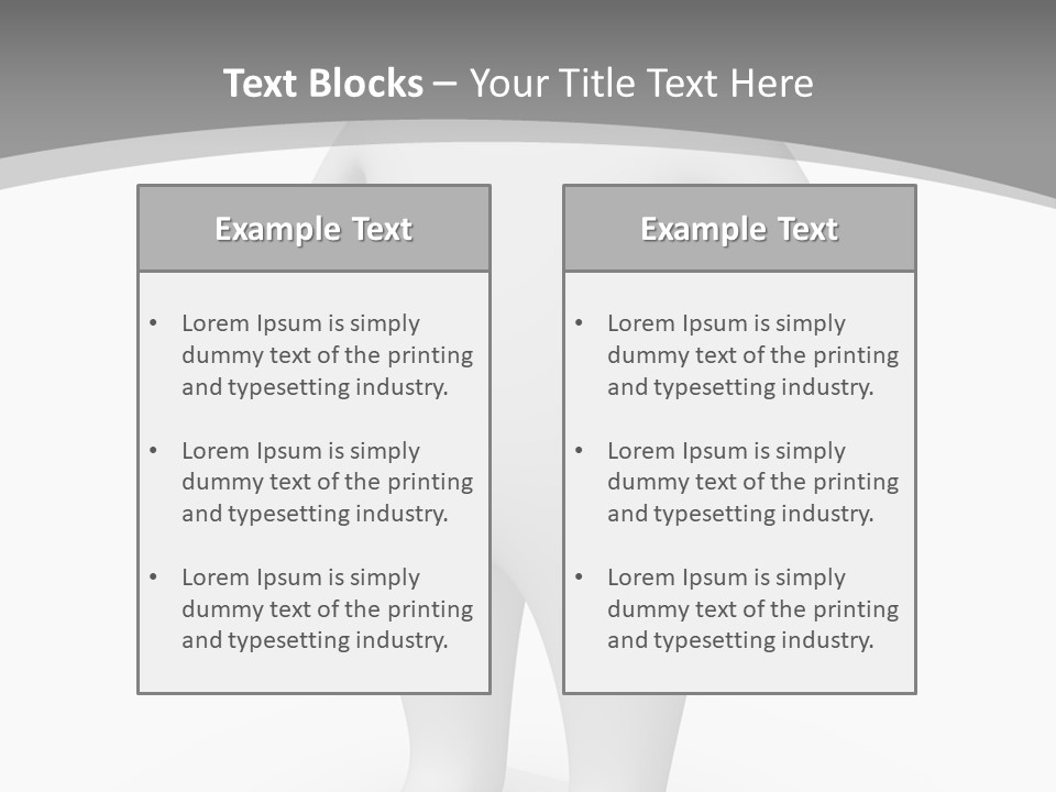 Waist Corpulent Healthy PowerPoint Template