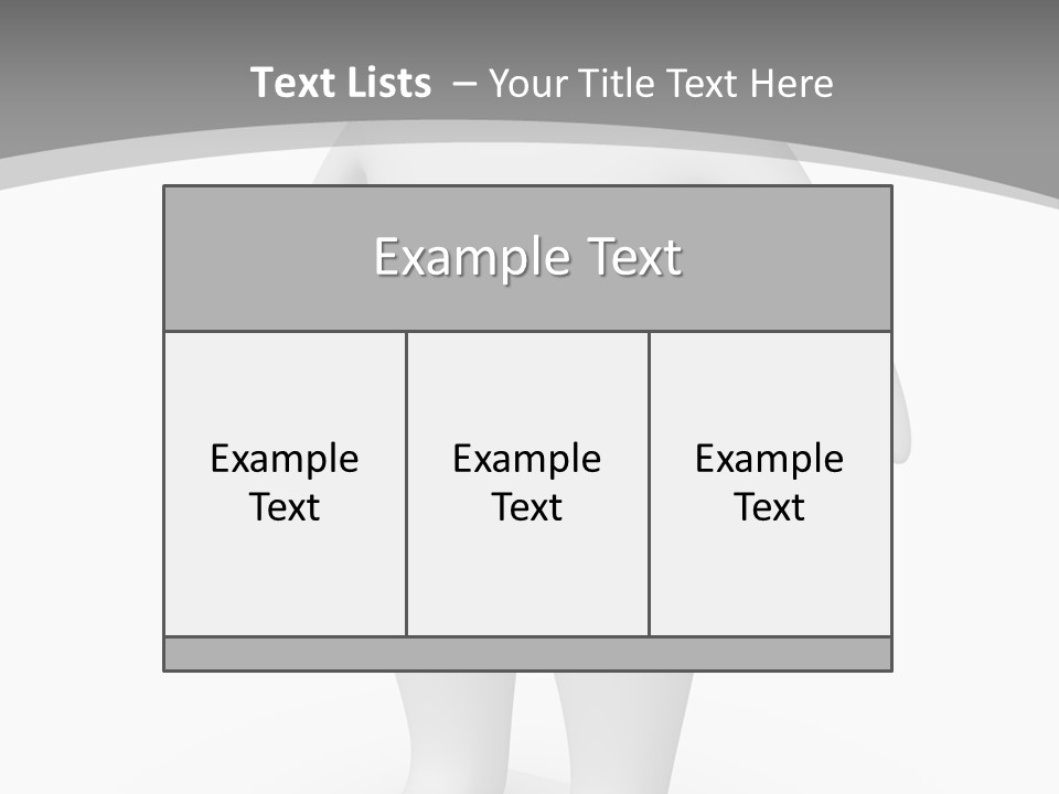 Waist Corpulent Healthy PowerPoint Template
