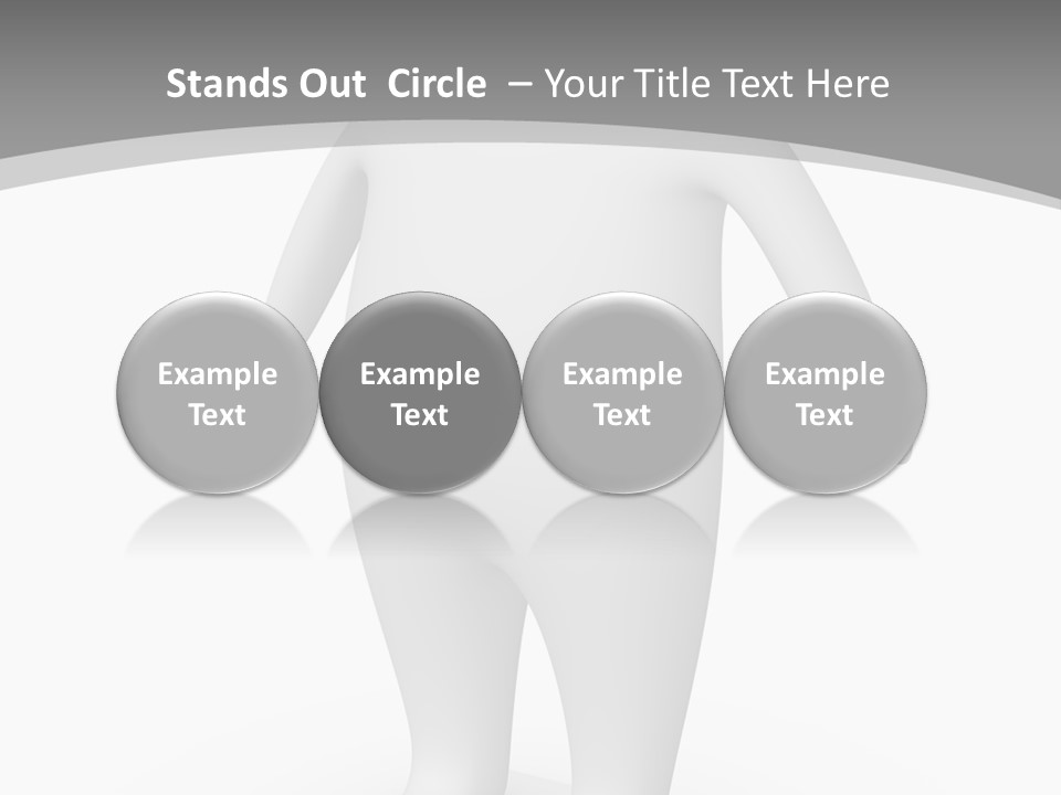 Waist Corpulent Healthy PowerPoint Template