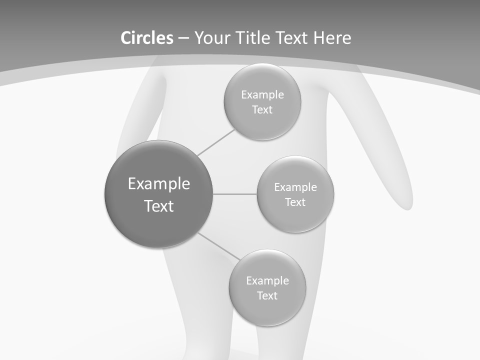 Waist Corpulent Healthy PowerPoint Template