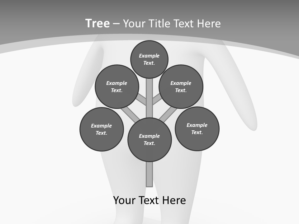 Waist Corpulent Healthy PowerPoint Template