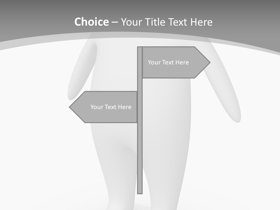 Waist Corpulent Healthy PowerPoint Template