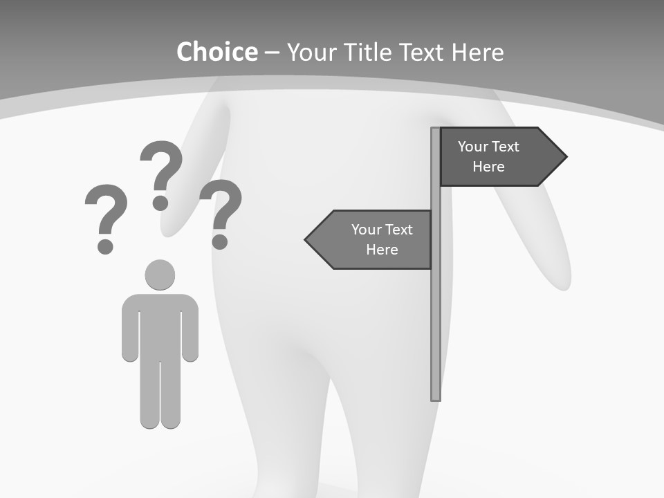 Waist Corpulent Healthy PowerPoint Template